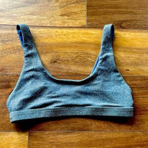 Beach Riot Peyton Top in Blue Shimmer